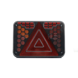 Задний комбинированный фонарь HORUS LZD 3423 (левый), 6-функциональный (с нижней подсветкой номерного знака)