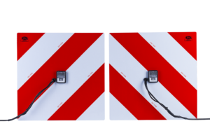 Комплект светодиодных ламп 12/24 В с табличками для негабаритного транспорта, с разъёмом и вилкой типа Superseal