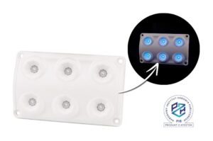 Prostokątna lampa oświetlenia wnętrza LWD 2185