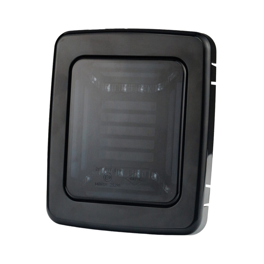 Lampa zespolona tylna CUBE LZD 2875/GRAPHITE z ramką czarną