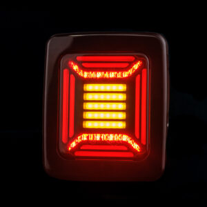 Lampa zespolona tylna CUBE LZD 2875/GRAPHITE z ramką czarną